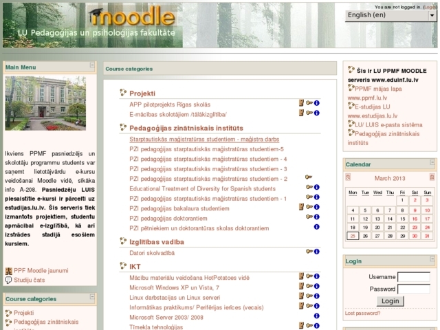 Latvijas Universitāte, pedagoģijas un psiholoģijas un māklas fakultāte, 